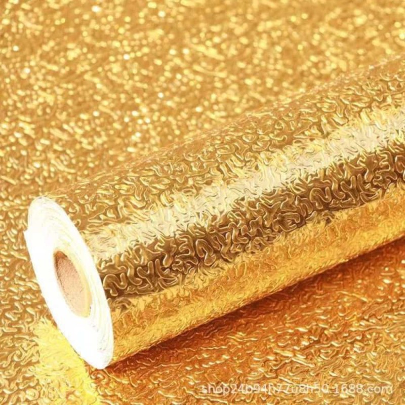 Kitchen Oil Resistant Foil Sticker Roll 5M