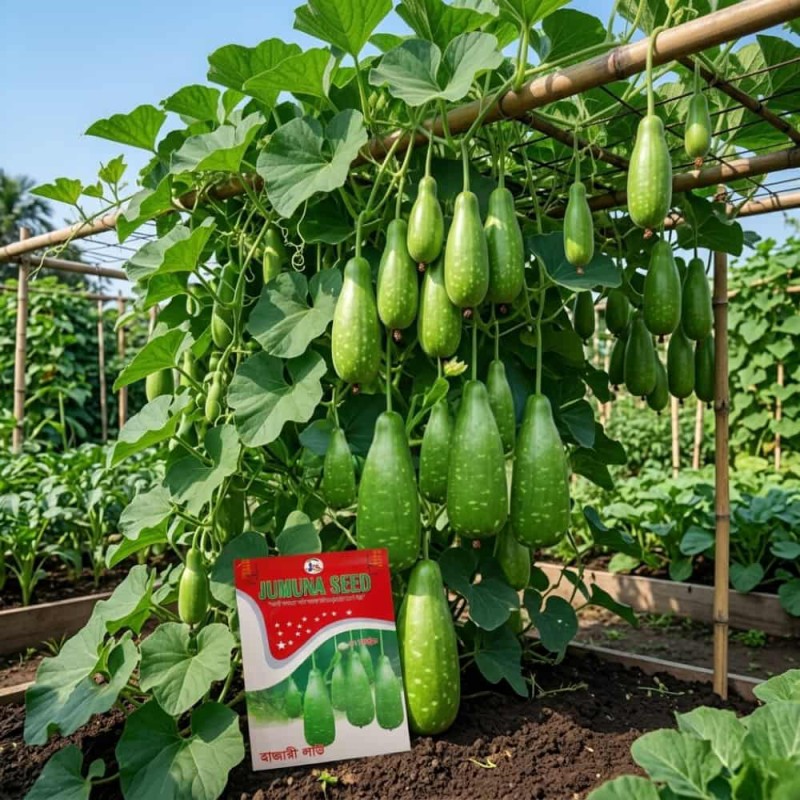 হাজারি লাউ F1 হাইব্রিড বীজ | Hazari Bottle Gourd F1 Hybrid Seeds