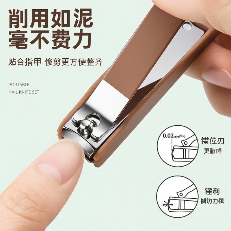 7 in 1 Nail Clippers Set – Professional Manicure & Pedicure Kit