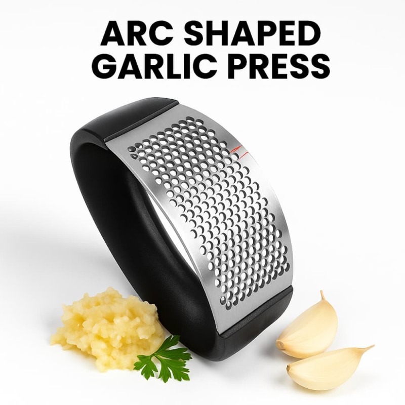 ARC Shaped Garlic Press