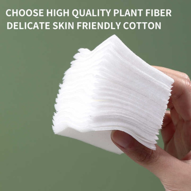 Lameila cosmetic cotton pads deep clean makeup remover(500pcs)