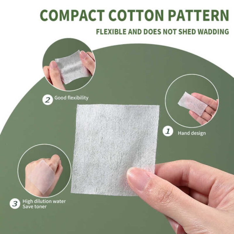 Lameila cosmetic cotton pads deep clean makeup remover(500pcs)