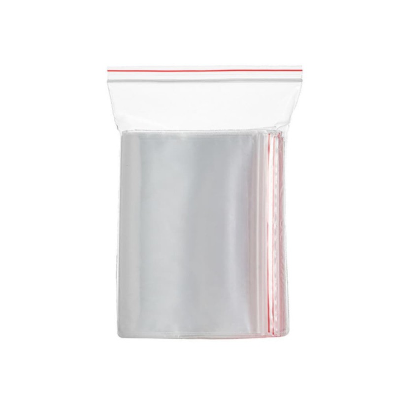 8x10 Poly Zipper Bag 100 Pcs Pack