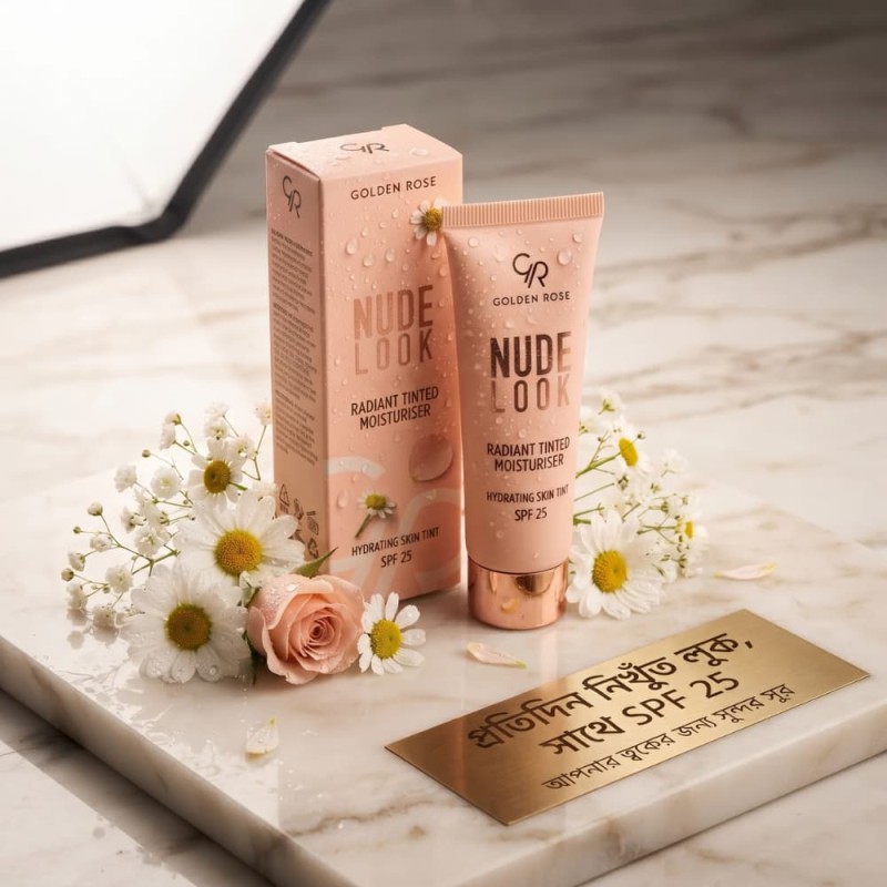 Golden Rose Nude Look Radiant Tinted Moisturiser SPF 25