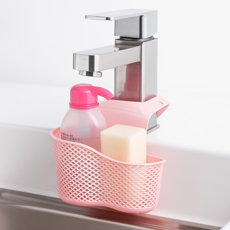 New Creative Sink Plastic Drain Basket – Multifunctional Kitchenware Rack & Hanging Storage Drain Rack
